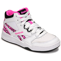 Scarpe Bambina Sneakers alte Reebok Classic BB4500 COURT Bianco / Rosa / Leopard