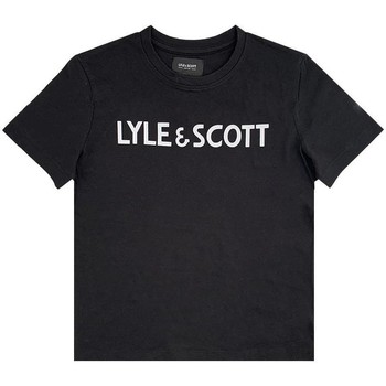 Abbigliamento Bambino T-shirt & Polo Lyle & Scott LYLE&SCOTT . Nero