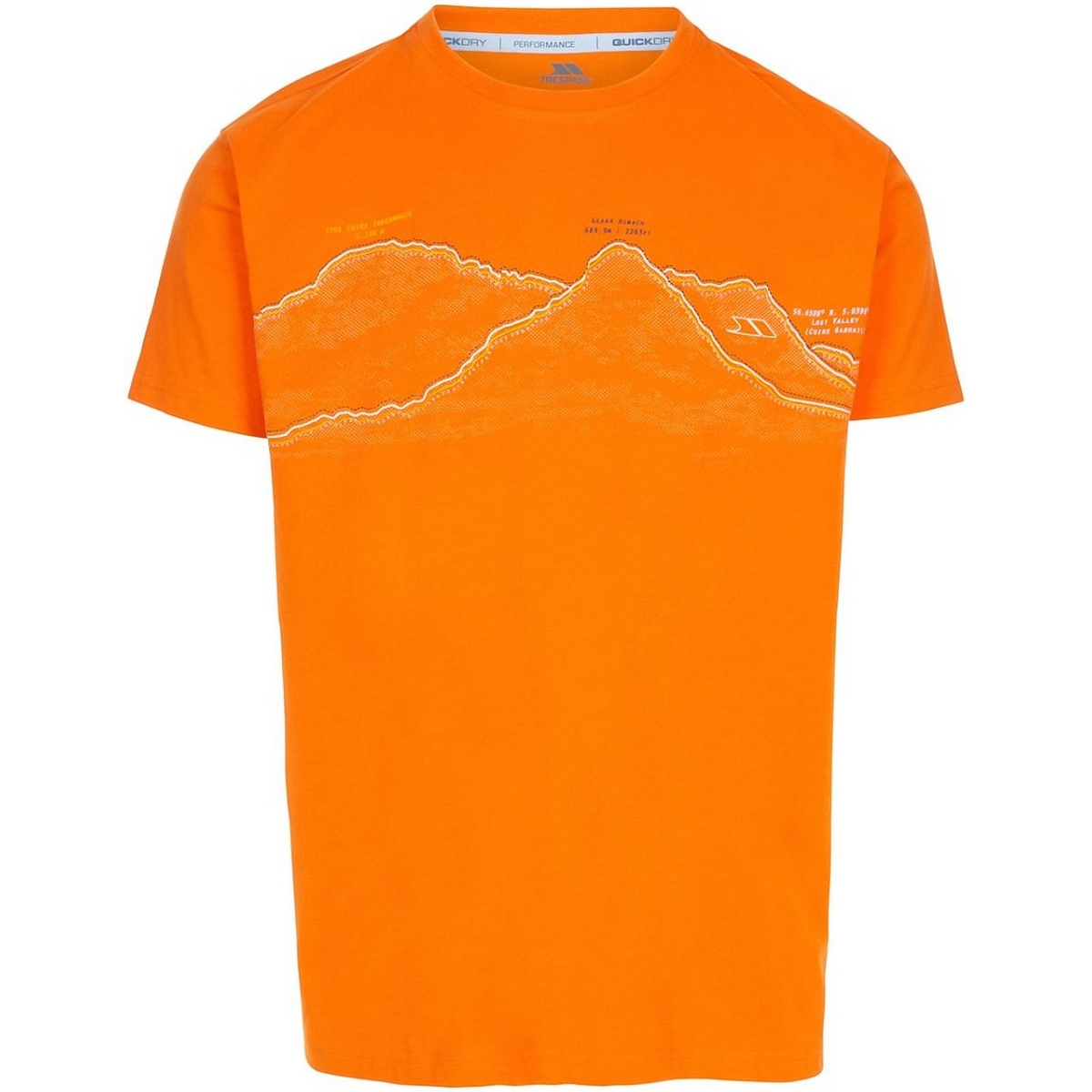 Abbigliamento Uomo T-shirts a maniche lunghe Trespass Westover Arancio