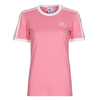 Abbigliamento Donna T-shirt maniche corte adidas Originals 3 STRIPES TEE Rosa