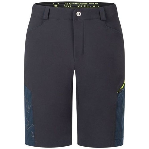 Abbigliamento Uomo Shorts / Bermuda Montura Pantaloncini Land Uomo Ardesia/Giallo Fluo Grigio