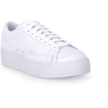 Scarpe Donna Sneakers Nike 100 BLAZER LOW PLATFORM Bianco