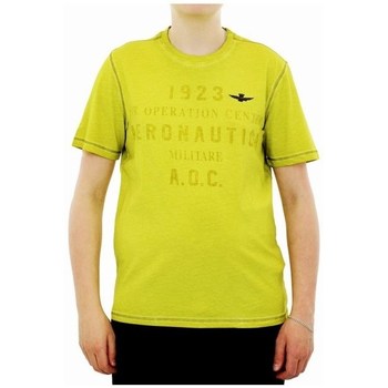 Abbigliamento Uomo T-shirt maniche corte Aeronautica Militare TS1895J51357441 Giallo