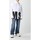 Abbigliamento Uomo Camicie maniche lunghe Msgm 3240ME19X227001 01 Bianco