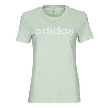 Abbigliamento Donna T-shirt maniche corte adidas Performance W LIN T Verde / Lin