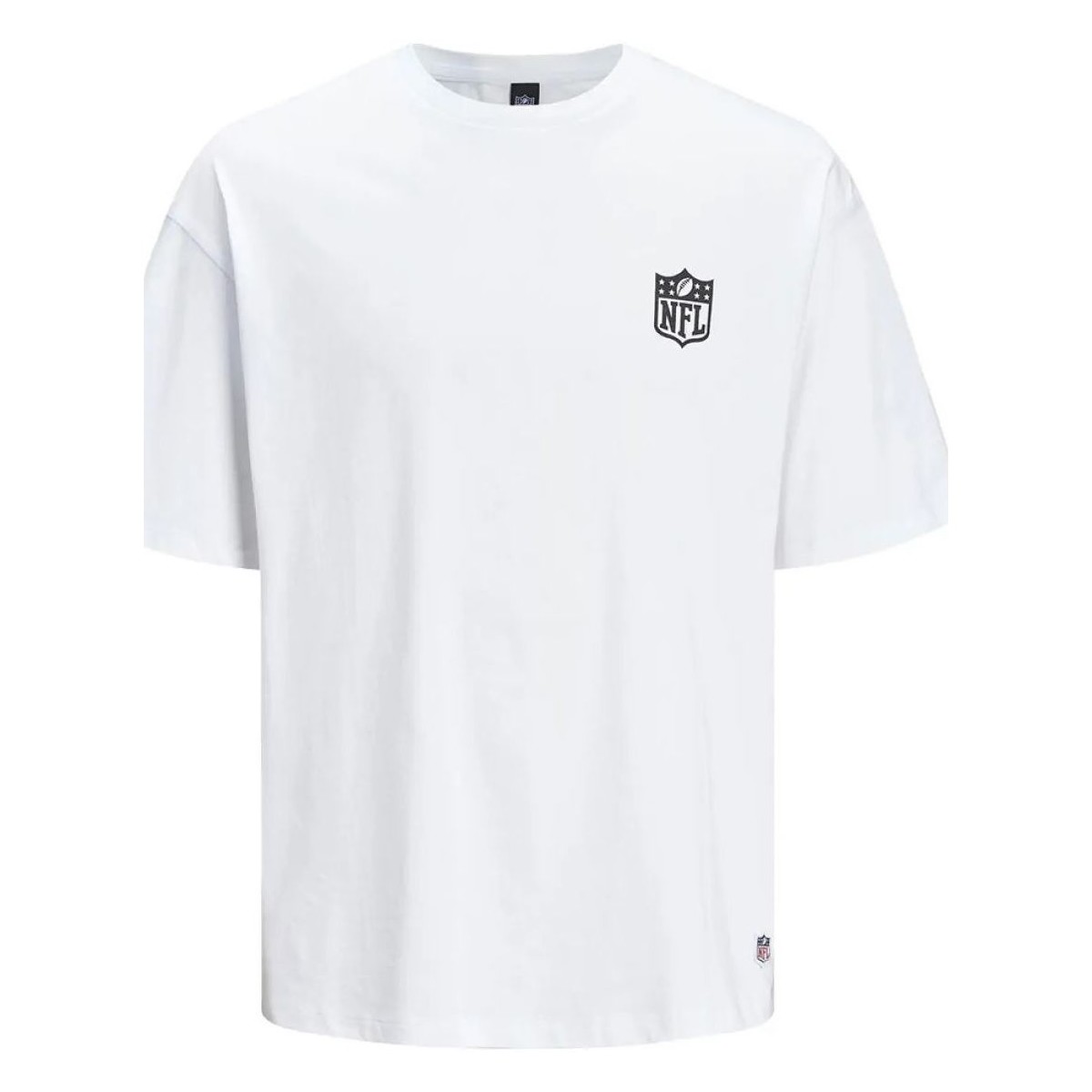 Abbigliamento Bambino T-shirt & Polo Jack & Jones 12207009 LOGOS TEE-WHITE Bianco
