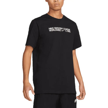 Abbigliamento Uomo T-shirt maniche corte Nike Swoosh League Nero