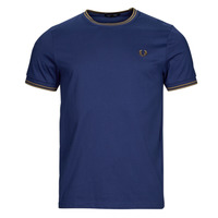 Abbigliamento Uomo T-shirt maniche corte Fred Perry TWIN TIPPED T-SHIRT Blu