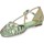 Scarpe Donna Sandali Il Laccio sandalo 1613 pelle verde Verde