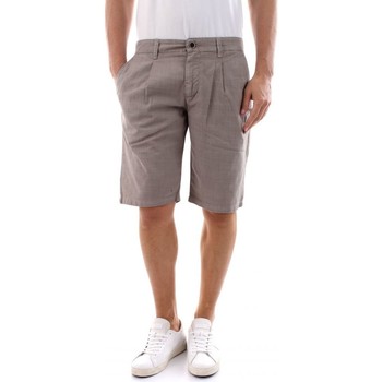 Abbigliamento Uomo Shorts / Bermuda Bomboogie BMCHUM T CVF-07 DOVE BROWN Bianco