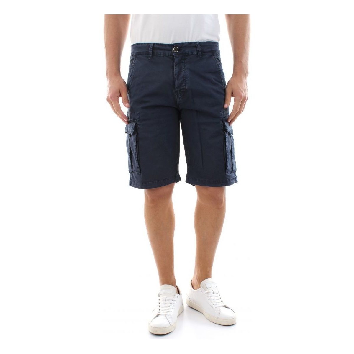 Abbigliamento Uomo Shorts / Bermuda Bomboogie BMFATH T GBT-20 NAVY BLUE Blu