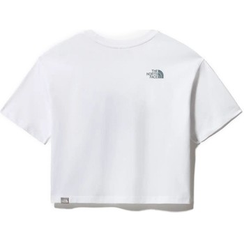 The North Face W CROPPED EASY TEE Bianco