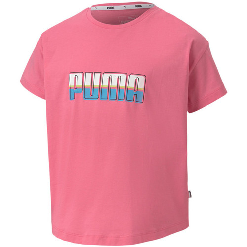 Abbigliamento Bambina T-shirt & Polo Puma 584188-14 Rosa