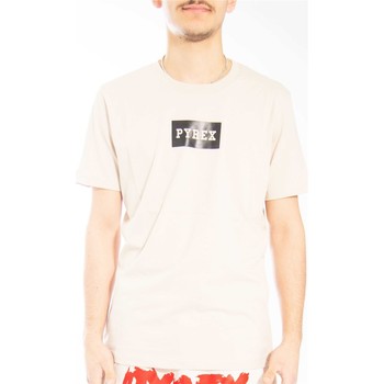 Abbigliamento Uomo T-shirt maniche corte Pyrex 22EPB43251 BEIGE