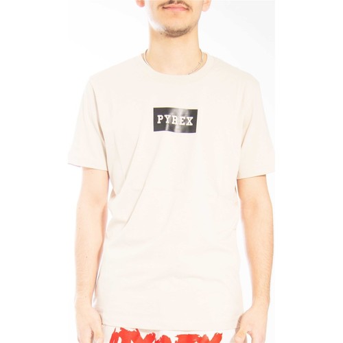Abbigliamento Uomo T-shirt maniche corte Pyrex 22EPB43251 Beige