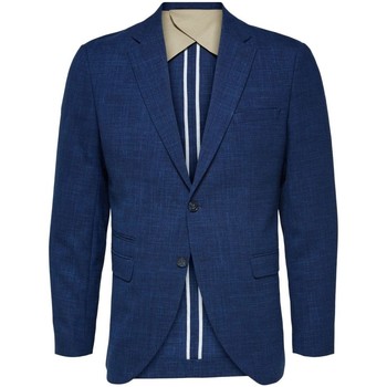 Abbigliamento Uomo Giacche Selected 16078221 OASIS-BLUE Blu