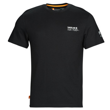 Abbigliamento Uomo T-shirt maniche corte Timberland Comfort Lux Essentials SS Tee Nero