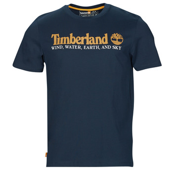 Abbigliamento Uomo T-shirt maniche corte Timberland Wind Water Earth And Sky SS Front Graphic Tee Blu / Marine