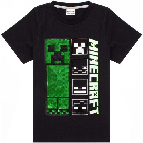 Abbigliamento Bambino Pigiami / camicie da notte Minecraft NS6728 Nero