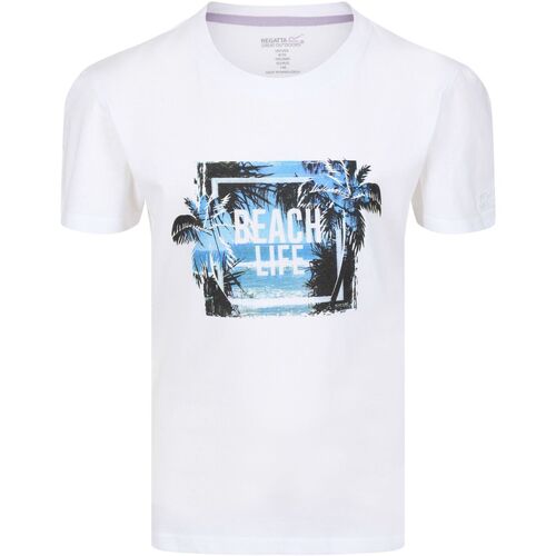 Abbigliamento Unisex bambino T-shirts a maniche lunghe Regatta RG7328 Bianco