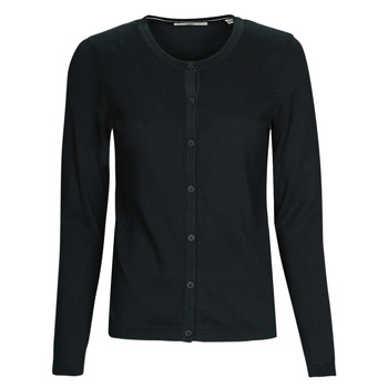 Abbigliamento Donna Gilet / Cardigan Esprit SUS cardigan Black