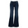 Abbigliamento Donna Pantaloni a campana Le Temps des Cerises PULP HIGH FLARE Blu