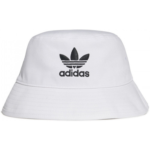 Accessori Uomo Cappelli adidas Originals Trefoil bucket hat adicolor Bianco
