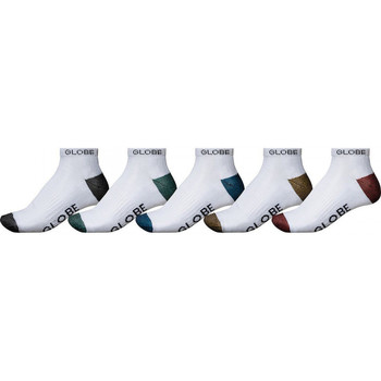 Biancheria Intima Uomo Calzini Globe Ingles ankle sock 5 pack Bianco