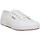 Scarpe Donna Sneakers Superga 2750 Lamew Toile Femme Iridescent Bianco