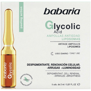 Bellezza Antietà & Antirughe Babaria Glycolic Acid Renovación Celular Ampollas 5 X 