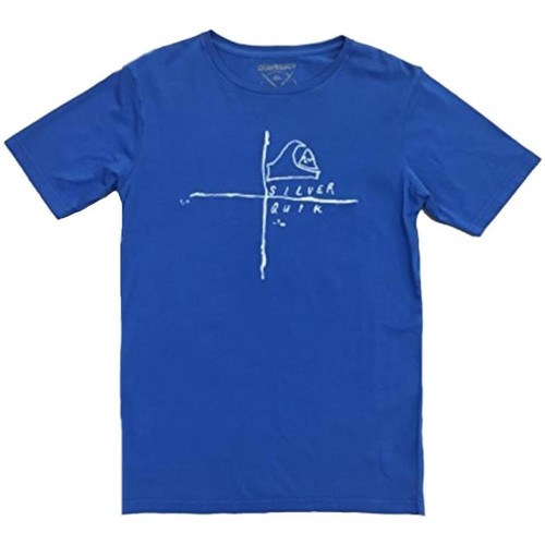 Abbigliamento Bambino T-shirt maniche corte Quiksilver  Blu