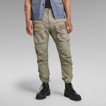 Abbigliamento Uomo Pantaloni G-Star Raw D19756-A790-2199 - 3D REG TAPERED CARGO-SHAMROCK Beige