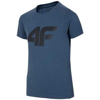 Abbigliamento Bambino T-shirt maniche corte 4F JTSM002 Blu marino