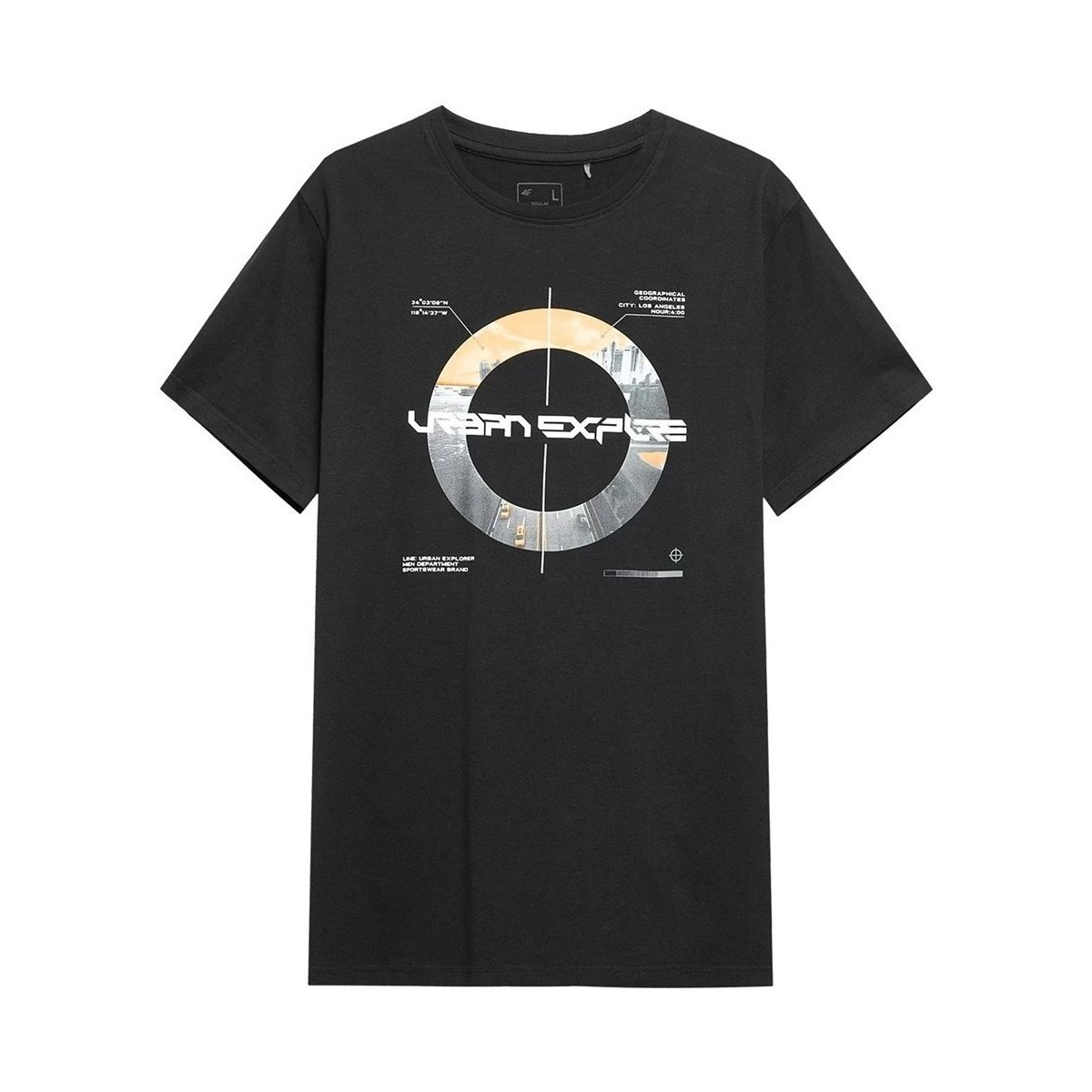 Abbigliamento Uomo T-shirt maniche corte 4F TSM014 Nero