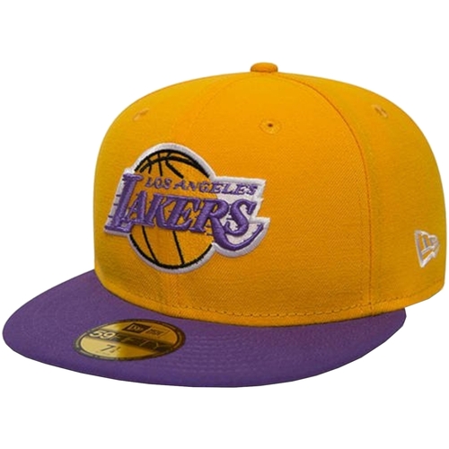 Accessori Uomo Cappellini New-Era Los Angeles Lakers NBA Basic Cap Giallo