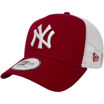 Accessori Donna Cappellini New-Era New York Yankees MLB Clean Cap Rosso