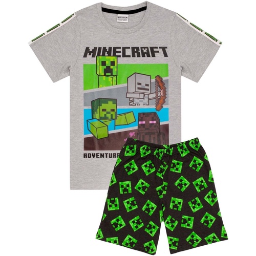 Abbigliamento Bambino Pigiami / camicie da notte Minecraft NS6755 Nero