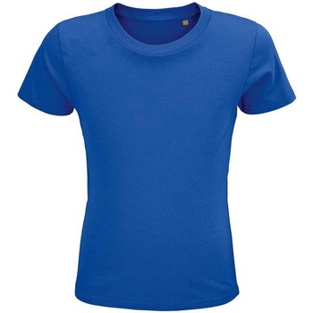 Abbigliamento Unisex bambino T-shirt maniche corte Sols Crusader Blu