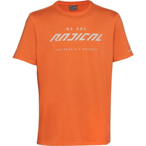 Abbigliamento Uomo T-shirt maniche corte Head T-shirt Uomo Tennis Radical Arancio