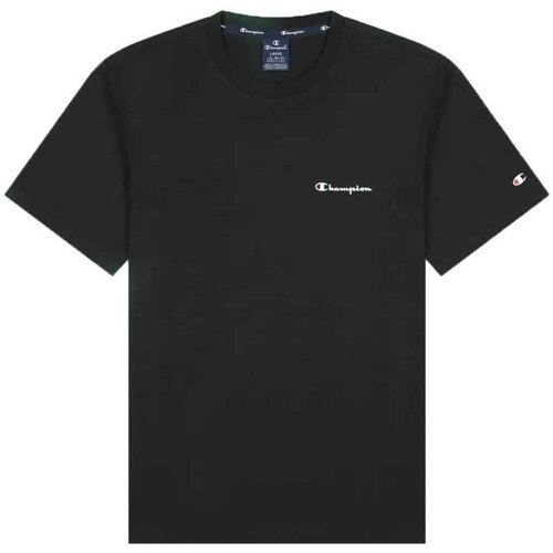 Abbigliamento Uomo T-shirt maniche corte Champion T-shirt Uomo Logo Nero