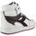 Scarpe Uomo Sneakers Diadora MAGIC BASKET MID C5019 White/Red granata Bianco