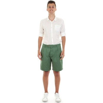 Abbigliamento Donna Shorts / Bermuda Bicolore 2064-GAVIA Verde