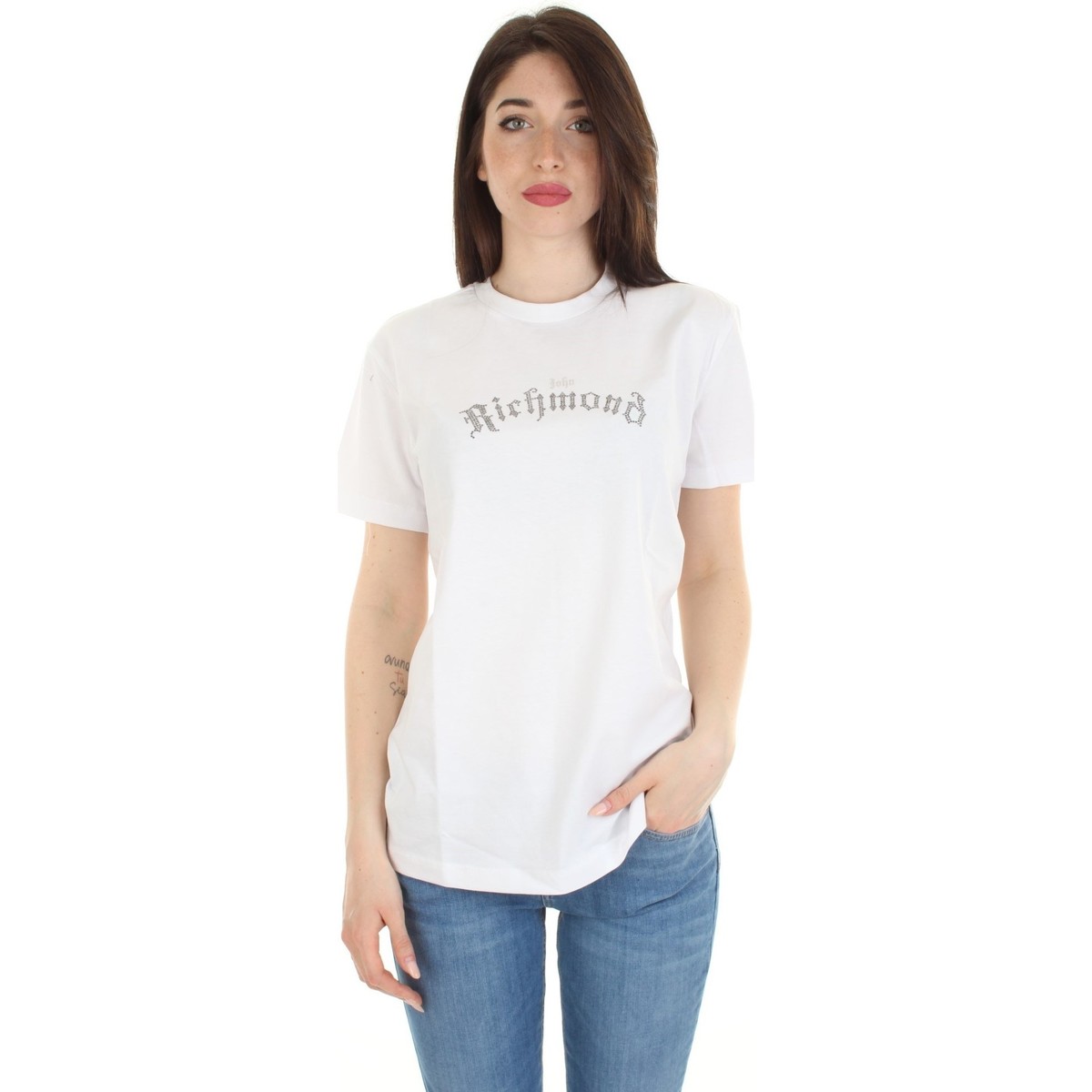Abbigliamento Donna T-shirt maniche corte John Richmond RWP22015TS Bianco