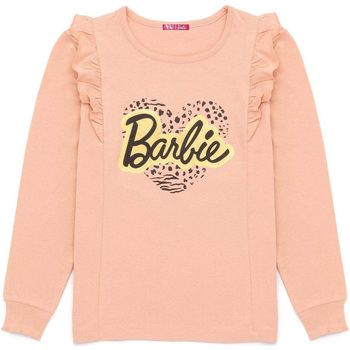 Abbigliamento Bambina T-shirts a maniche lunghe Barbie  Nero