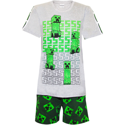 Abbigliamento Bambino Pigiami / camicie da notte Minecraft NS6729 Nero
