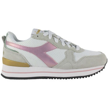 Scarpe Donna Sneakers Diadora 101.178330 01 C3113 White/Pink lady Bianco