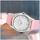 Orologi & Gioielli Donna Orologio Misto Analogico-Digitale Trussardi Orologio  donna T-light tempo pelle rosa / bianco Multicolore