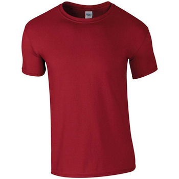 Abbigliamento Uomo T-shirts a maniche lunghe Gildan GD01 Rosso
