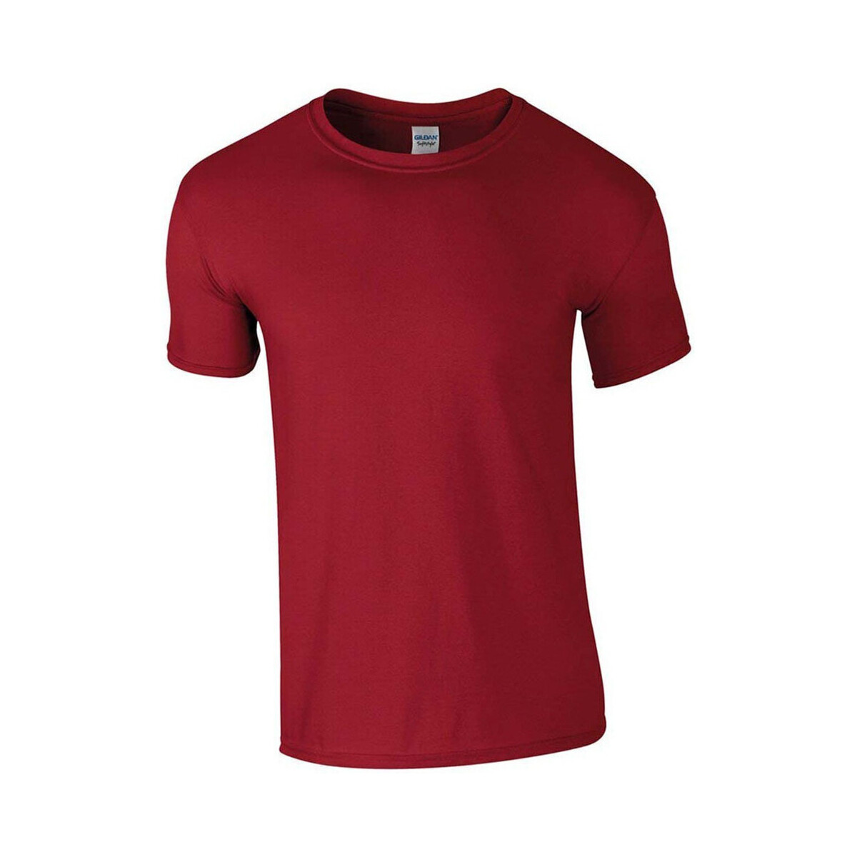 Abbigliamento Uomo T-shirts a maniche lunghe Gildan GD01 Rosso