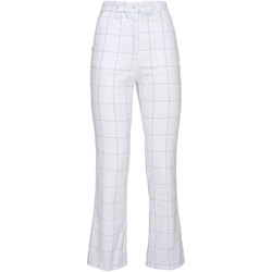 Abbigliamento Donna Pantaloni White Sand 22SD0291 Bianco